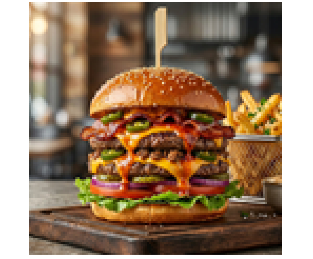 X1 VOLCANO BURGER